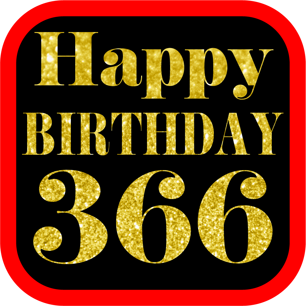 Happy BIRTHDAY 366